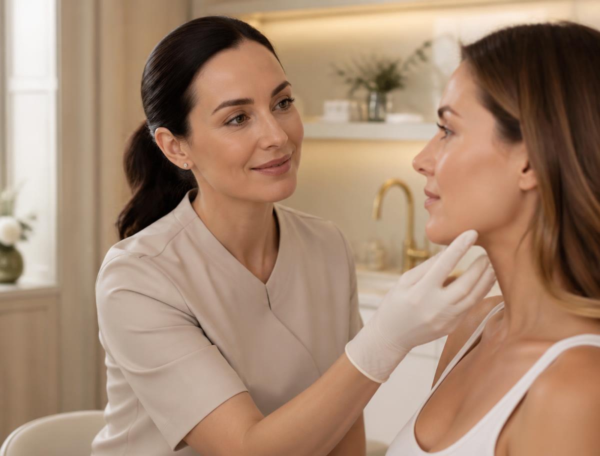 Sofia Jofiel clinician offering a personalised aesthetic consultation